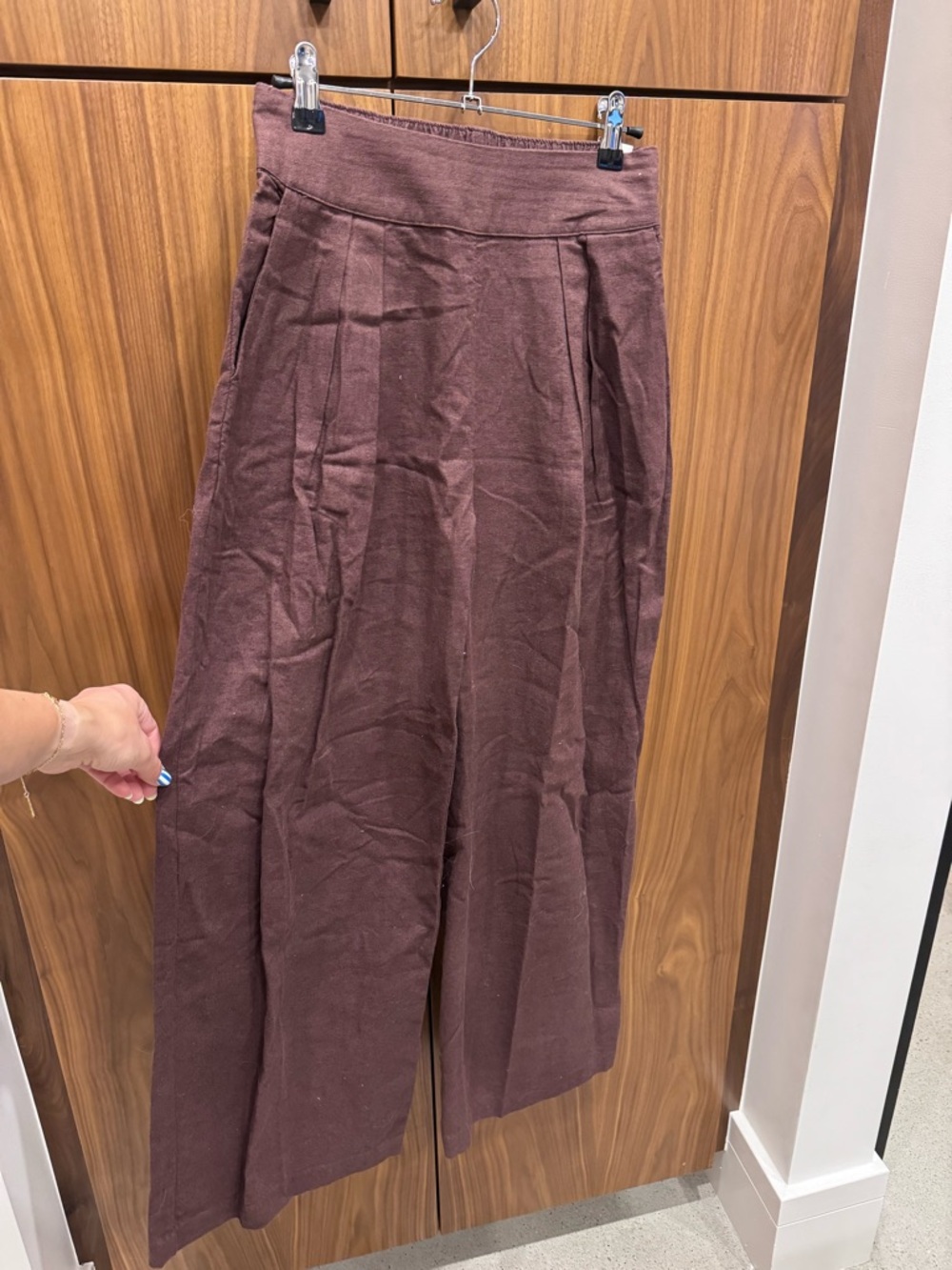 Abercrombie & Fitch Brown Flowy Pants